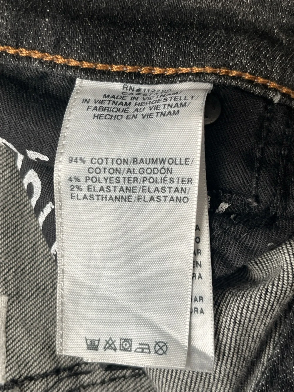 True Religion Men's Rocco Relaxed Skinny Moto Shorts Size 31
